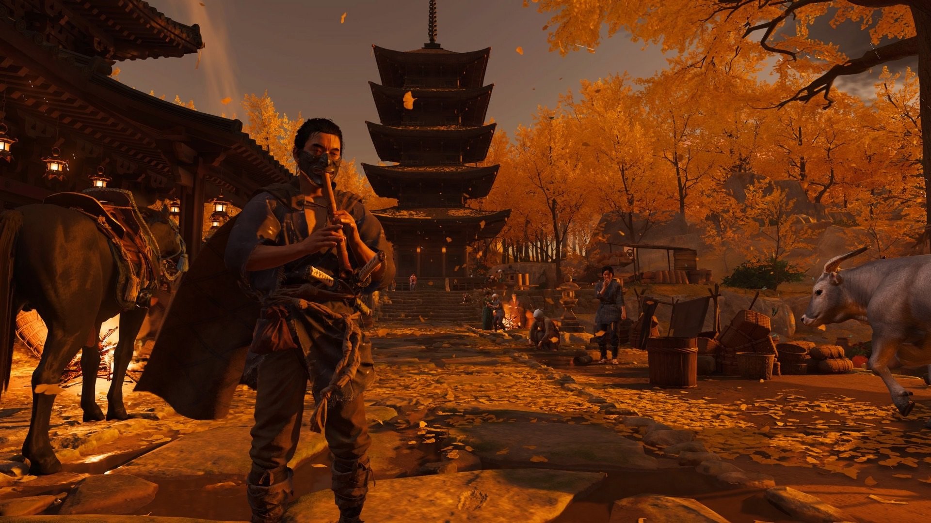 612681 Ghost Of Tsushima Golden Temple 
